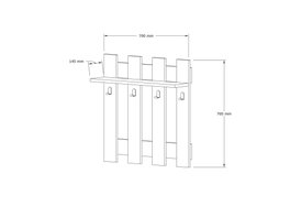 Hanah Home Carina - Blanco